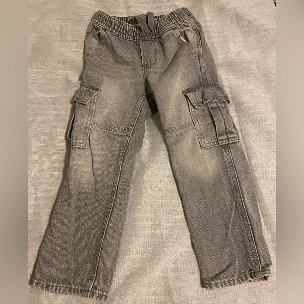 GAP Kids Gray Elastic Waist Pants